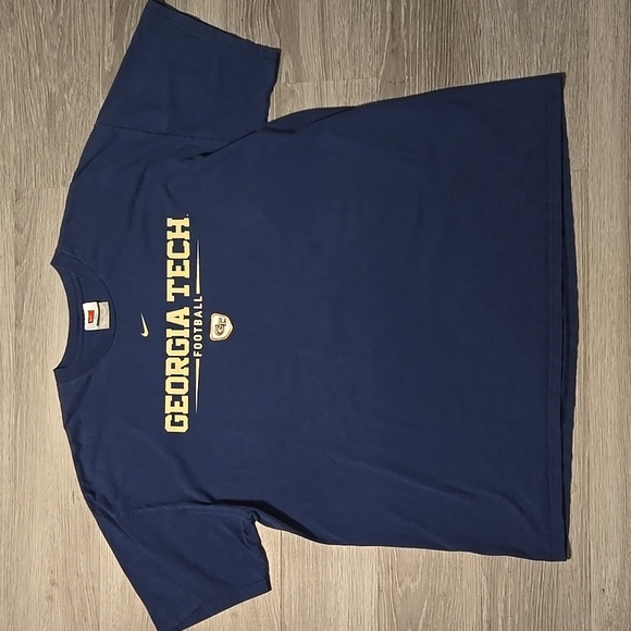 Vintage Nike "Georgia Tech Yellow Jackets" Football T-shirt (XXL) - Picture 1 of 6